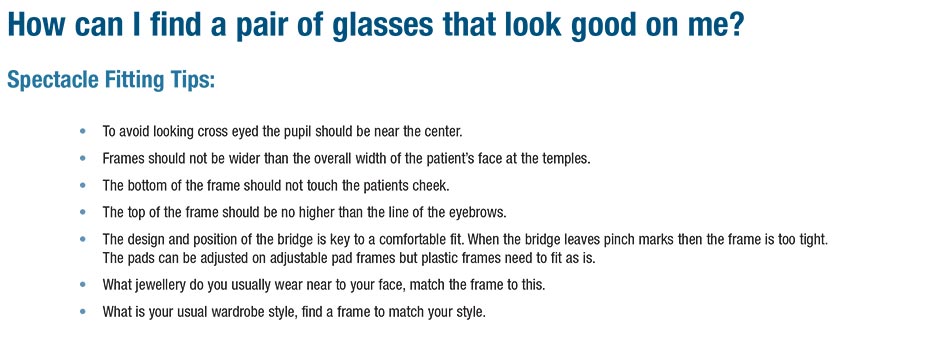 Frame Types and Fitting Advice